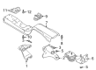 Chevy Tracker Engine Mount Diagram - 30026890