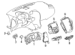 Cadillac SRX Speedometer Diagram - 84382580