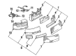 Pontiac Fiero Forward Light Harness Connector Diagram - 12003758