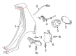 Chevy Spark Fuel Door Release Cable Diagram - 42372133