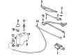 Cadillac Seville Windshield Wiper Diagram - 22111348
