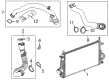 Buick Regal Cooling Hose Diagram - 23163572