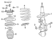 Cadillac CT4 Coil Springs Diagram - 85155090