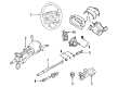 Cadillac STS Steering Column Diagram - 25858677