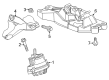 Cadillac Engine Mount Bracket Diagram - 84146173