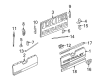 Hummer Trunk Latch Diagram - 15921949