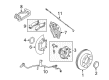 Chevy Silverado 3500 HD Wheel Hub Diagram - 84199397