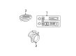 Chevy Impala Car Speakers Diagram - 10289193