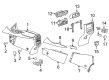 Buick Envision Center Console Diagram - 84340949
