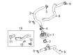 Buick Regal TourX Water Pump Diagram - 13524281