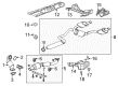 Buick Verano Muffler Diagram - 23125935