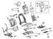 Cadillac Occupant Detection Sensor Diagram - 84950195