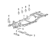 Chevy Front Cross-Member Diagram - 15163518