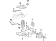 Oldsmobile Brake Backing Plate Diagram - 18017510