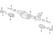 Cadillac CTS Rack And Pinion Diagram - 84591547
