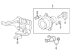 Saturn Outlook Fog Light Diagram - 15857766