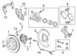 Buick Brake Caliper Bracket Diagram - 13514395