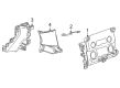 GMC Dash Panel Vent Portion Covers Diagram - 84540802