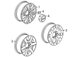 Chevy Silverado 2500 HD Wheel Cover Diagram - 23378307