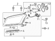 Chevy Trax Headlight Diagram - 42435940