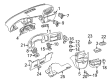 GMC Safari Speedometer Diagram - 16255825