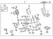 2012 Cadillac Escalade Seat Cushion Pad Diagram - 15291601