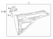 GMC Acadia Tail Light Diagram - 84697833