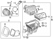 Chevy Camaro Air Filter Diagram - 23116123