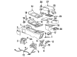 Buick Center Console Latch Diagram - 3525616