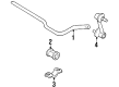 Chevy Prizm Sway Bar Bracket Diagram - 94852982