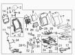 Chevy Seat Cushion Pad Diagram - 22774673