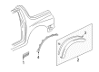Chevy Tracker Door Moldings Diagram - 30022987