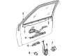 Chevy Sprint Door Handle Diagram - 96057111