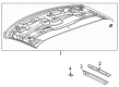 Chevy Door Seal Diagram - 23403681