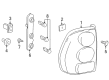 Buick Rainier Back Up Light Diagram - 15131581