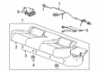 Chevy Seat Cushion Pad Diagram - 87820735