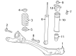 Chevy Trailblazer Shock Absorber Diagram - 42757887
