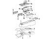 GMC Typhoon Center Console Base Diagram - 52377248