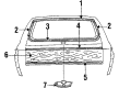 Chevy Caprice Emblem Diagram - 20109057