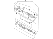 Chevy Monte Carlo Drive Shaft Diagram - 26064130