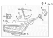 GMC Acadia Light Socket Diagram - 84009790