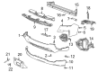 2022 GMC Canyon Bumper Diagram - 84946943