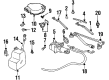 Buick Wiper Pivot Diagram - 22110425