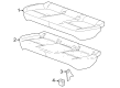 2020 Buick Encore GX Seat Cushion Pad Diagram - 42763064