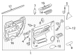 GMC Door Handle Diagram - 22855622