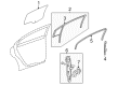 Chevy Door Seal Diagram - 20856459