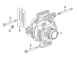 Chevy Alternator Bracket Diagram - 20918520