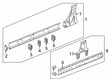 Buick Body Mount Hole Plug Diagram - 95984307