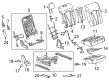 Buick Envision Seat Cushion Pad Diagram - 23267190