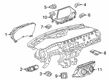 Chevy Blazer A/C Switch Diagram - 84563762